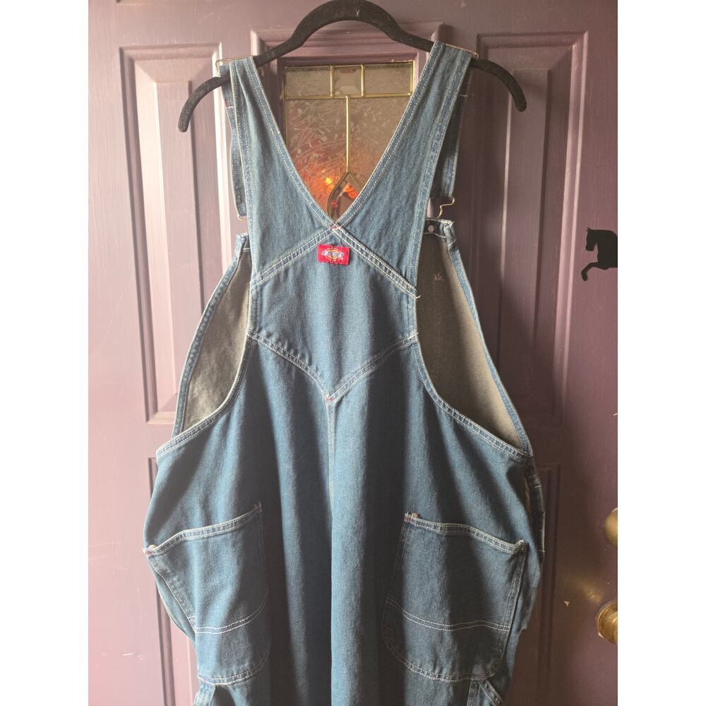 Dickie's Denim Overalls Men's Size
40W 30L Dark wash Oversized Cotton - Picture 6 of 10